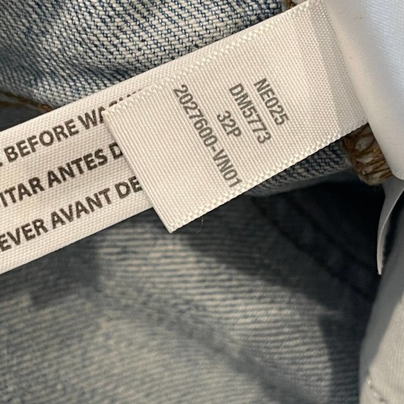 Madewell Coney Wash The Petite Perfect Vintage Jean Destroyed Edition NWOT - Picture 10 of 12